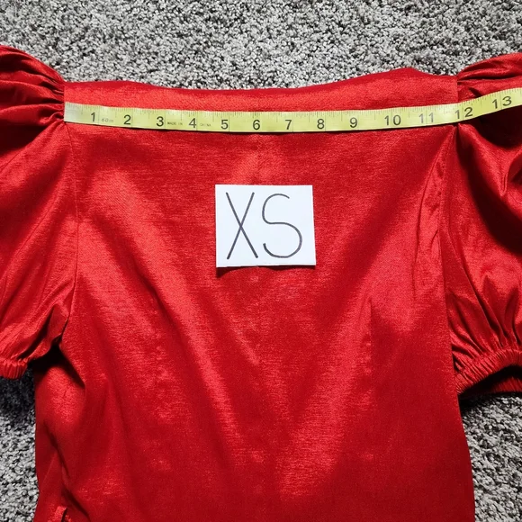 NEW Lovers + Friends Red "Ella" Mini Wrap Dress - Picture 11 of 16